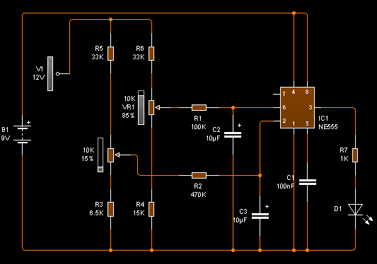 Comparador de tension