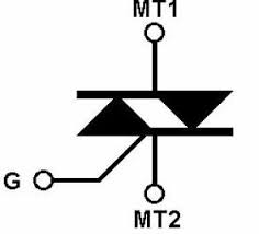 Resultado de imagen para TRIAC SIMBOLOGIA